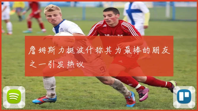 詹姆斯力挺波什称其为最棒的朋友之一引发热议
